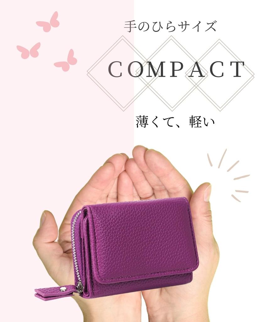 Elixio Mini-Portemonnaie mit Karten- und Münzfach, Kompakt und Klein, für Damen, Mädchen und Kinder, Geeignet für Grund-, Mittel- und Oberschüler,