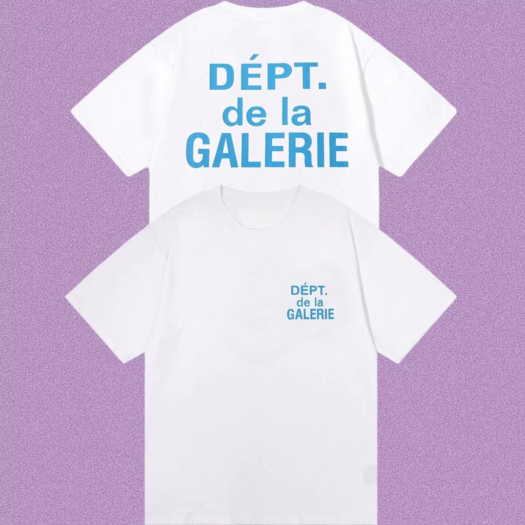 Nyt Galleri Dept Kortærmet Bogstavtrykt Nyt Amerikansk Afslappet Street Bomuld Stor T-shirt Trendy Varmt Salg