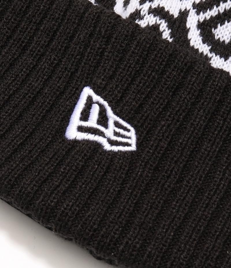 PXG Infinite Logo Jacquard Knit Beanie Black