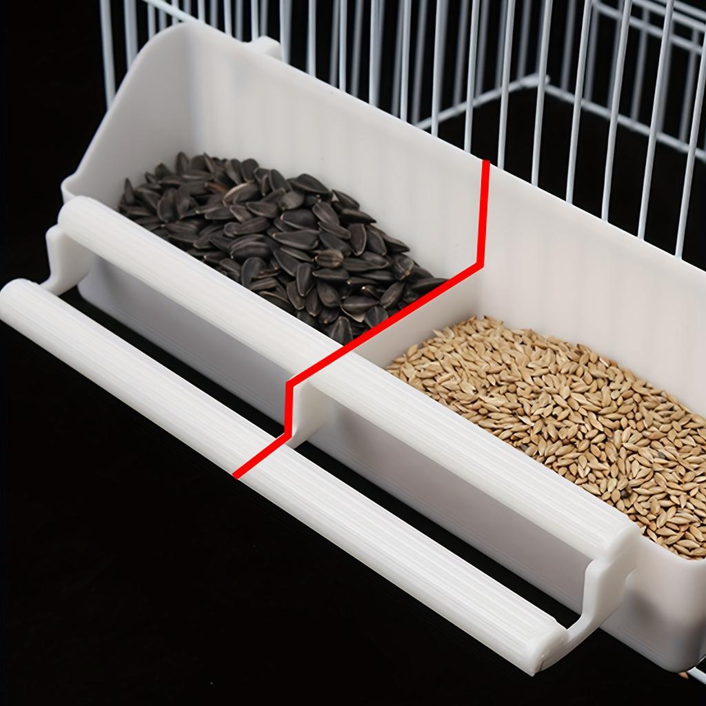 Durable Parrot Feeder and Water Container - Easy To Clean and Refill, Perfect for Small To Medium Birds