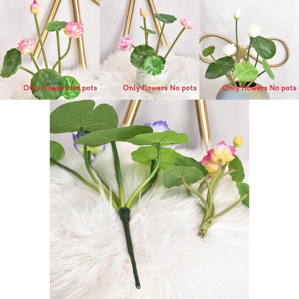 Artificial Lotus Flower Home Decor For Photography And Event Decoration With Handcrafted Technique