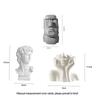 Creative Home Decor Vase Pencil Holder Whimsical Glasses Holder Decorative Bottle Desktop Storage Resin Ornament