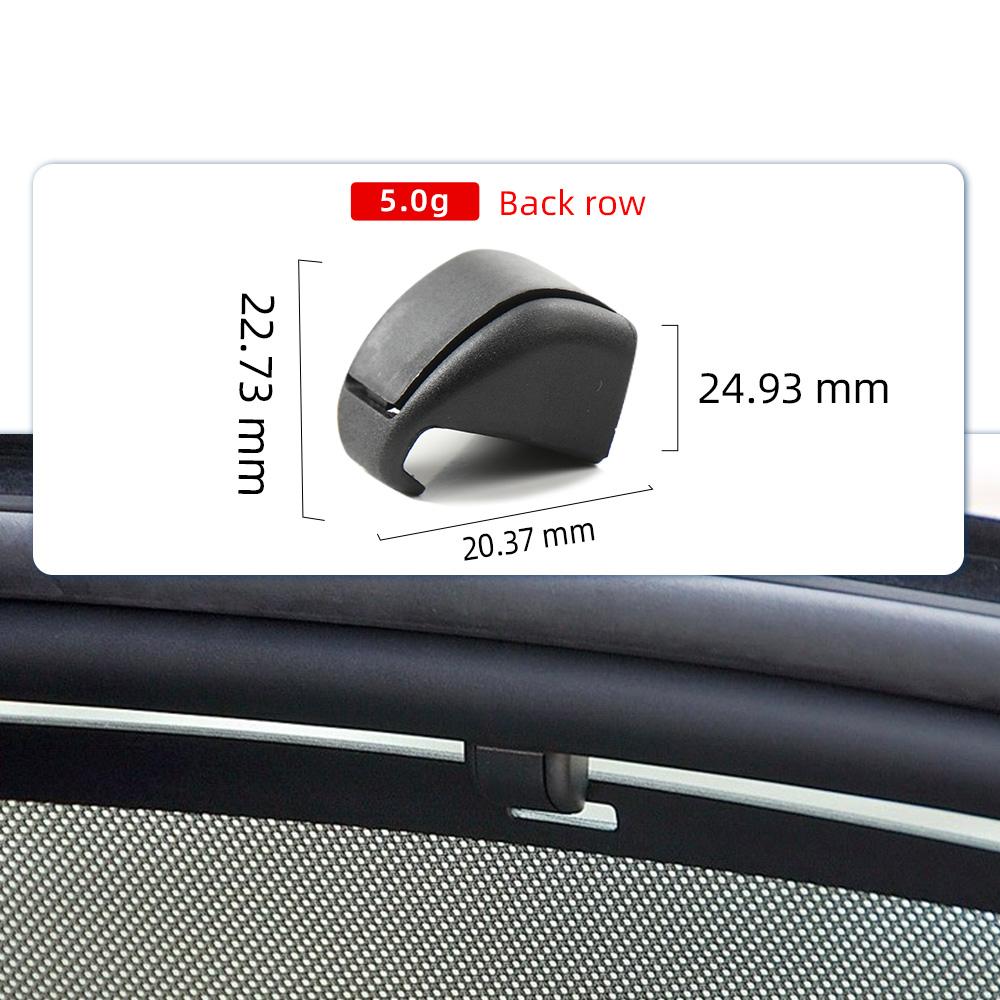 Sunshade Hook Fixing Clip 51168193949 Rear Shade Curtain Sun Blind Hook For BMW 5 Series E60 02-10 E61 04-10 E39 95-02