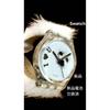 Used Swatch Watch I LOVE U Seal Pattern Fur Belt Frozen Tears with Case Good Condition