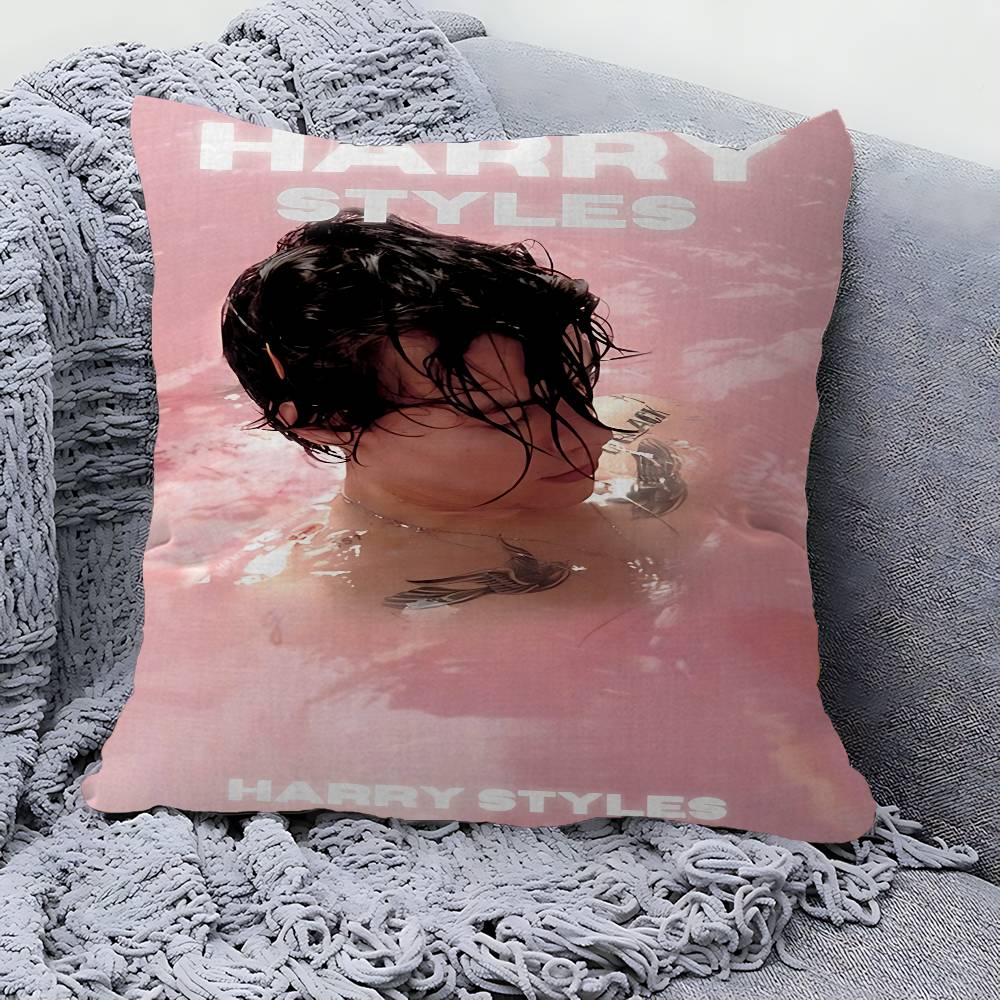 Singer H-Harrys S-Styles Pillowcase Toon Gift Cushion Cover Bedroom Home Sofa Chair Seat Decor Pillow Case