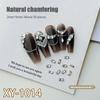50Pcs Zircon Nail Diamond Decoration Mixed Loading Stereoscopic Nail Accessories Nail Painting Nail Salon Nail Artists