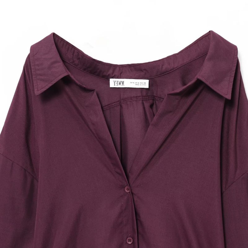 Zab Autumn New Women clothes Western Style French style Design Poplin Shirts 2346600