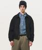 Black Moment Signature Suede Oversized Jacket 2Way [Black]