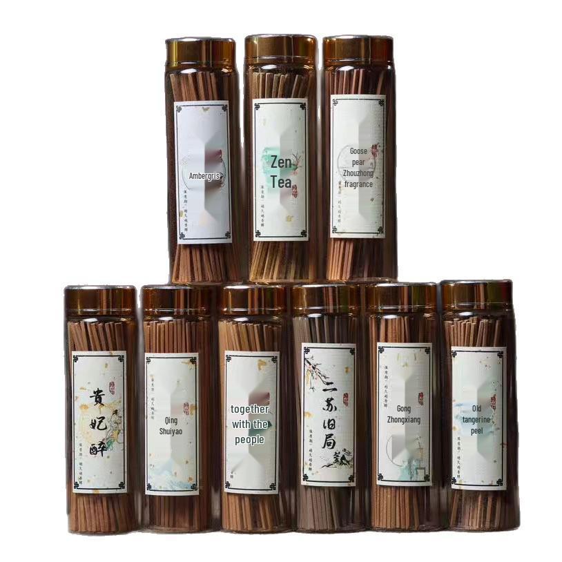 Sandalwood Agarwood Incense Sticks for Bedroom - Natural Indoor Buddhist Aroma