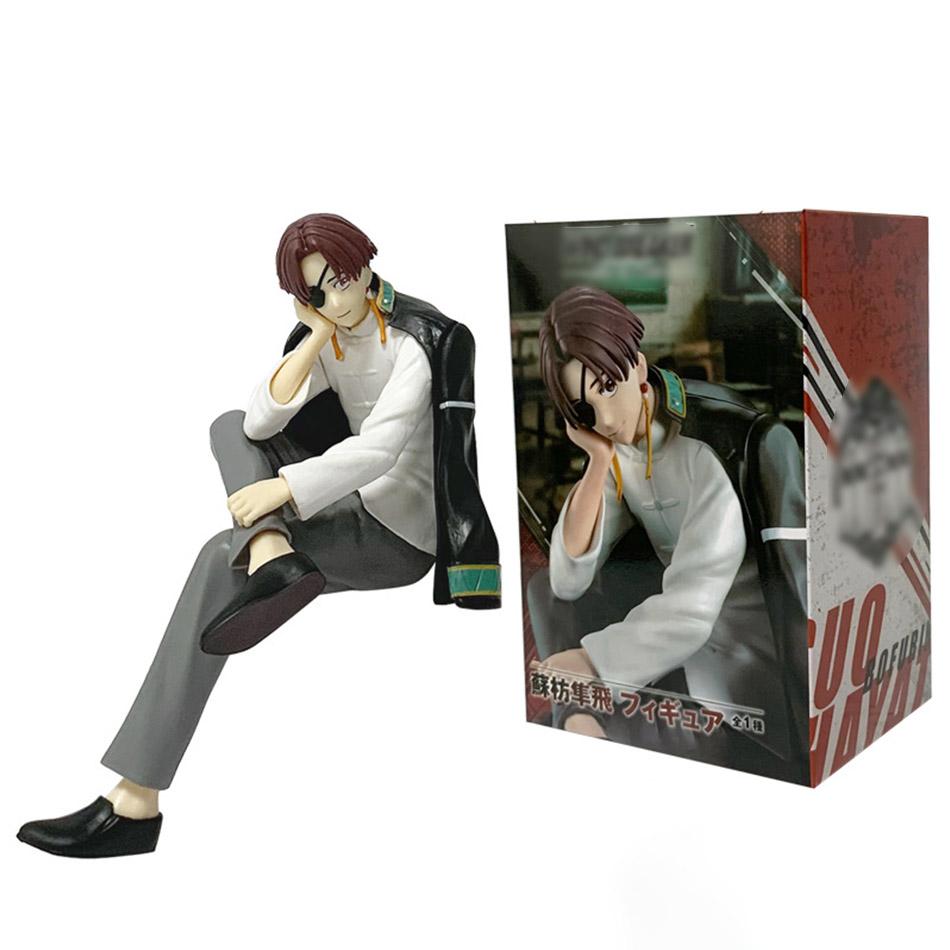 PVC Windproof Anime Merch | Noodle Stopper Figure - Standing Sakura Haruka & Sitting Suoh Hayato | Fan Collection Edition