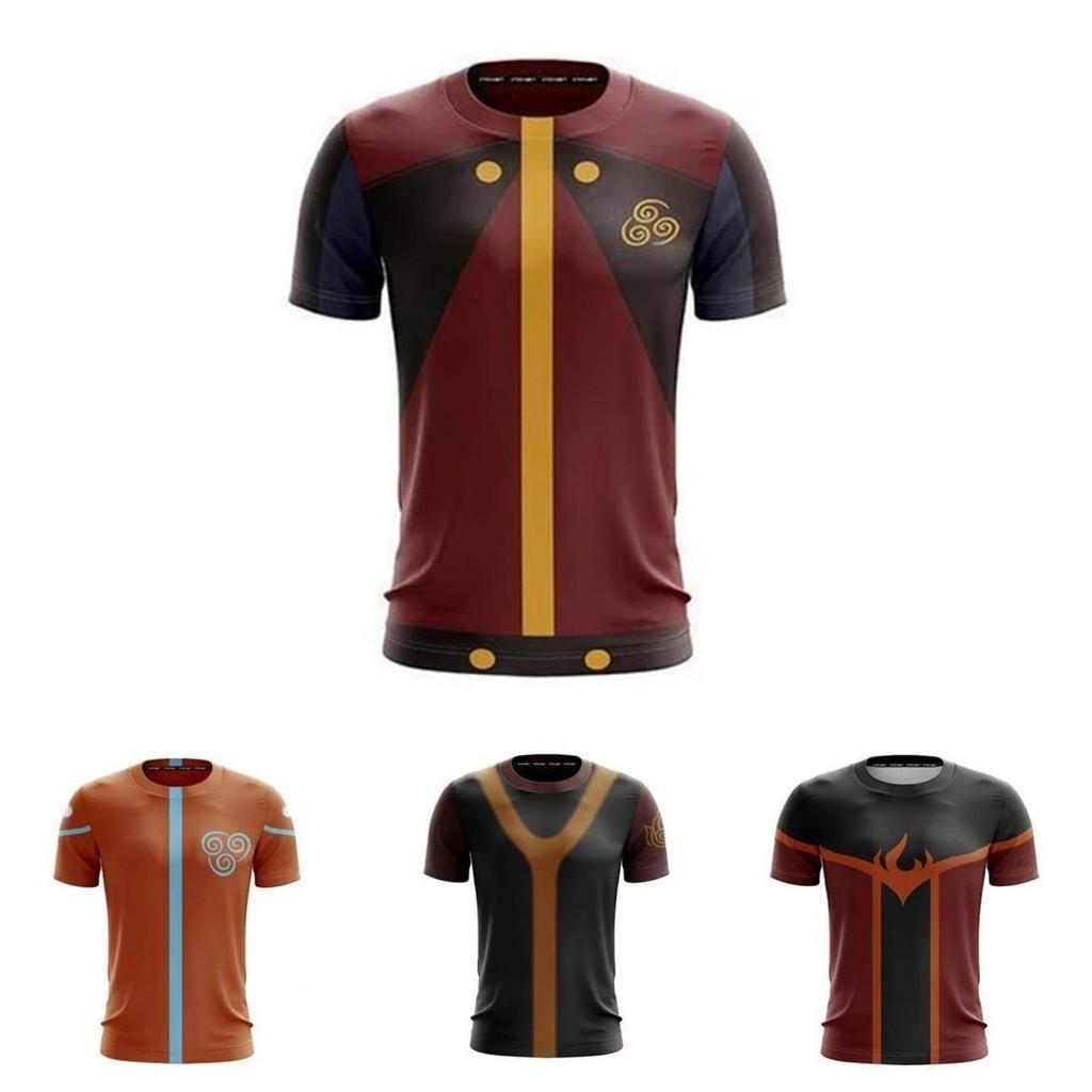 Avatar The Last Airbender Tshirt For Women And Men With Stunning 3d Print And Breathable Soft Material