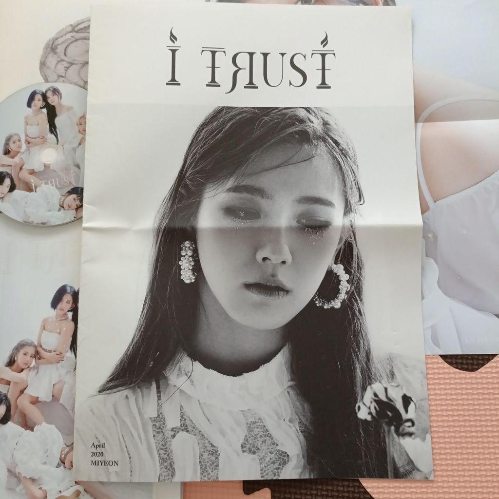 [USED] No Trading Card (G)I-DLE I-dle I TRUST Korean CD Lie