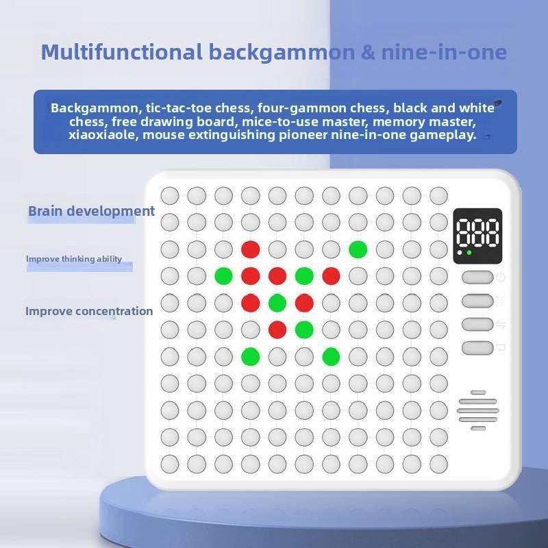 Intelligent Electronic Go Board With Multiple Game Modes For Family Fun And Intelligence Development