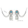 Indian Style Handmade Bell Tassel Dangle Earrings