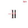 2Pcs Ph2 Impact Type Bit High Speed Steel Wear Resistance Separate Sell Separately Carpentry Power Tool Part