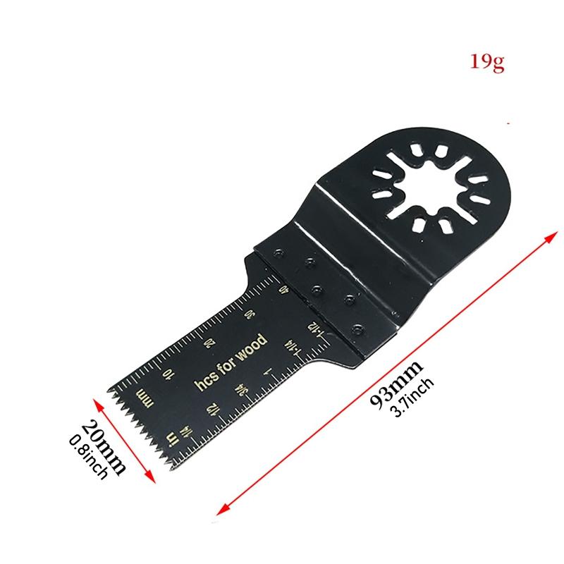 Upgrades Oscillating Tool Vane Fast Release Oscillating Sawblades Multipurpose for Precise Wood & Plastic Cutting