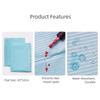 Multifunctional Paper Nail Art Mat Double Layer Foldable Disposable Table Mat Manicure Tool Studio