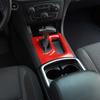  ABS Interior Gear Shift Panel Decoration Protective Cover Sticker Fit For Dodge Charger 2015 Up Interior Accessories