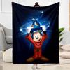 Christmas Mickey Mouse Blanket Gift Blanket Warmthful Decor Suitable for Sofa Couch Office Bed Picnics Design Gifts Friends Y15