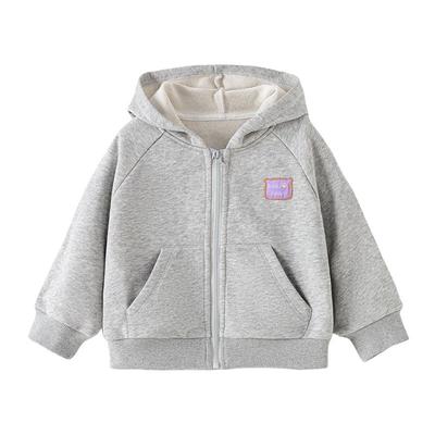 Happy Bear Kids' Casual Hooded Jacket