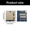Card Slot Socket for NS2 Game Console Replacement Memory Card Reader Slot Tray Repair Part Gaming Accessories