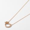 METROCITY JEWELRY Cuore Sterling Silber Rose Halskette A231SN1004RPQ
