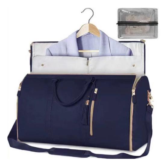 Carry-on Garment Bag Large Duffel Bag with Handle Zipper Closure Waterproof Scratch-Resistant Suit Travel Bag