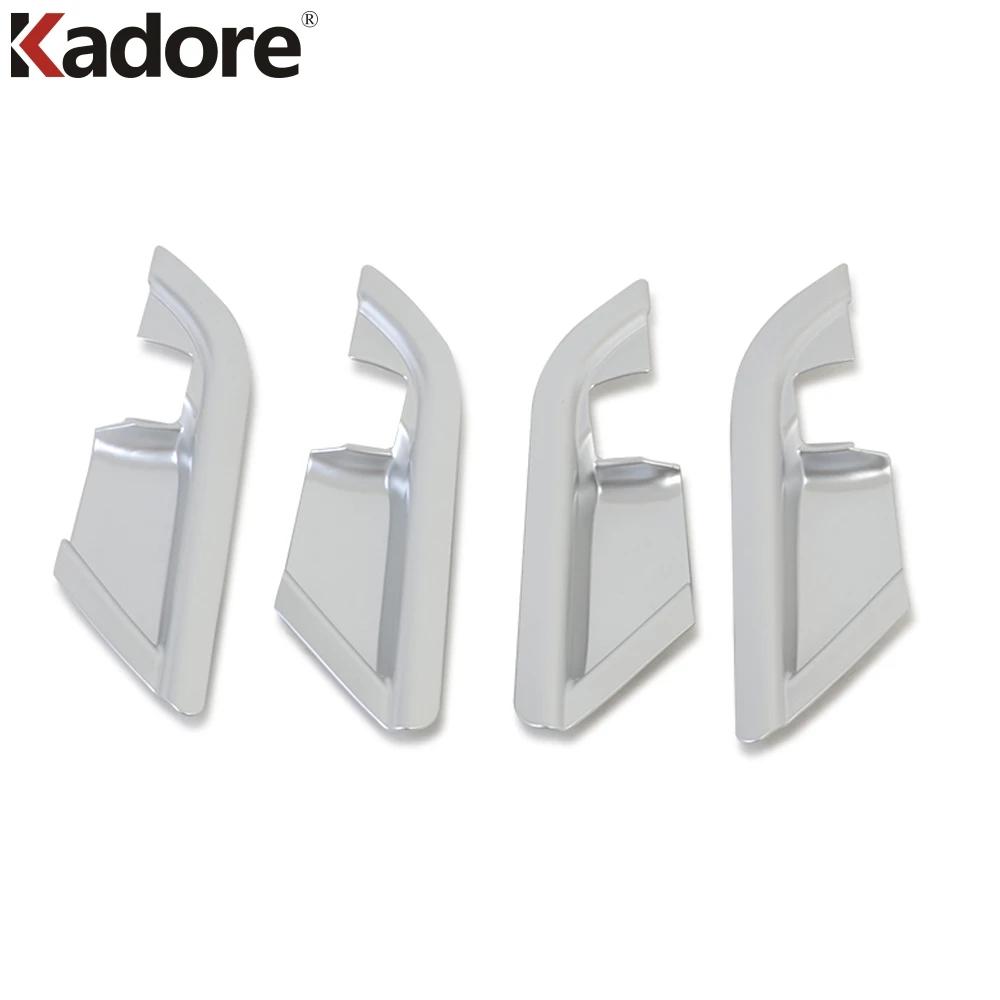 For Toyota Camry 70 2018 -   Carbon Fiber Car ide Inner Door Handle Bowl Cover Trim Interior Accessories ABS Matte