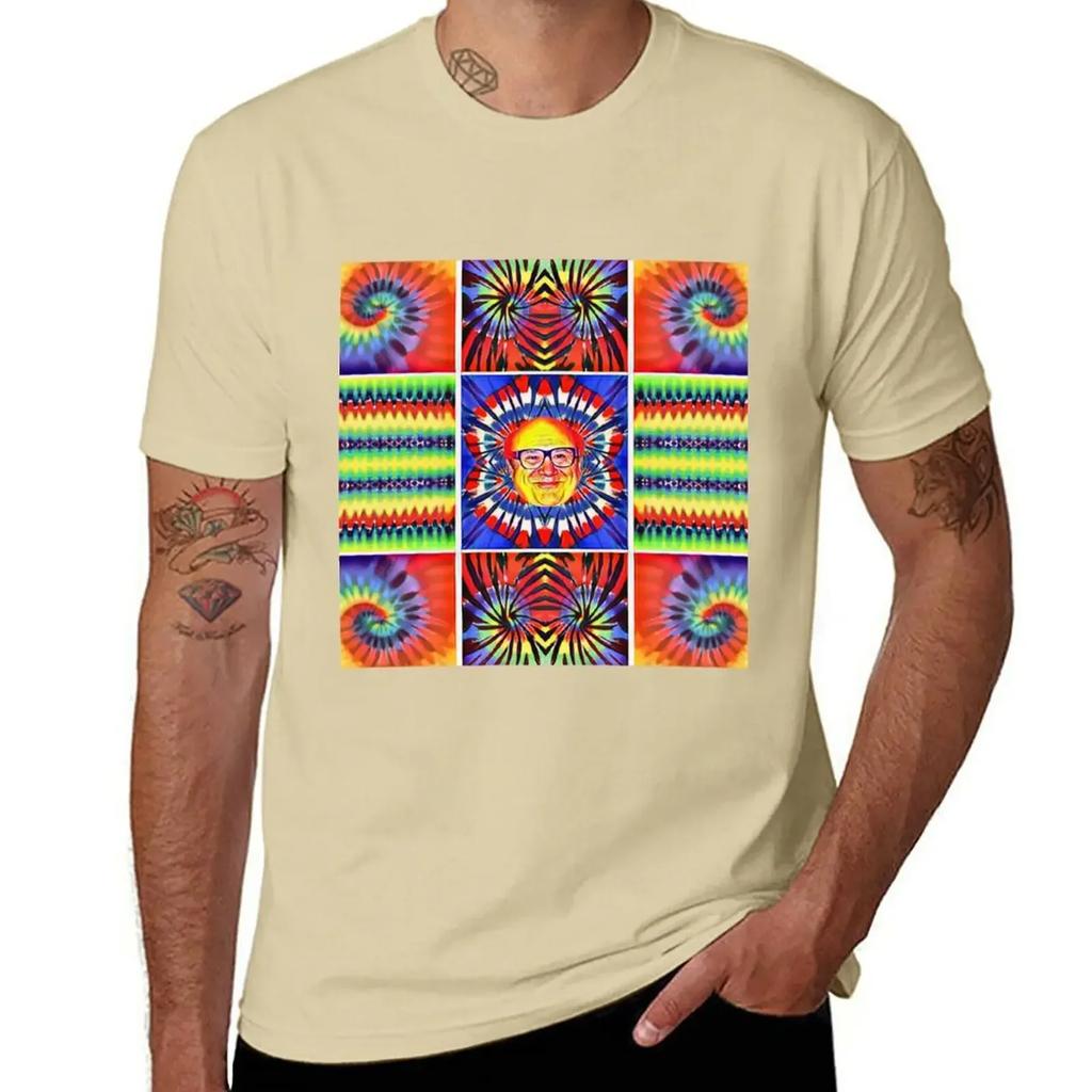 Es ist immer DeVito T-Shirt Ästhetische Kleidung Sommerkleidung Schwarze Herren Grafik-T-Shirts