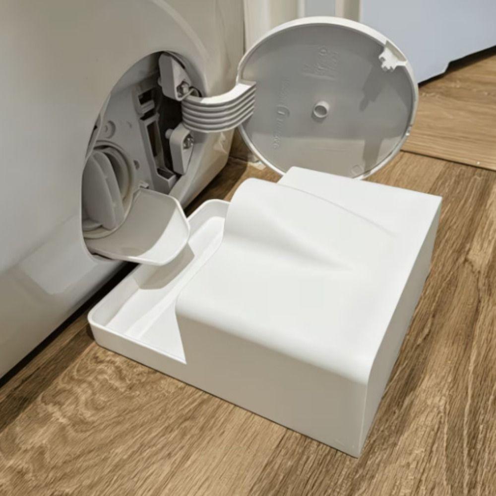 Simple Washing Machine Drain Tray Leak-Proof Water Collection Box Floor Protection