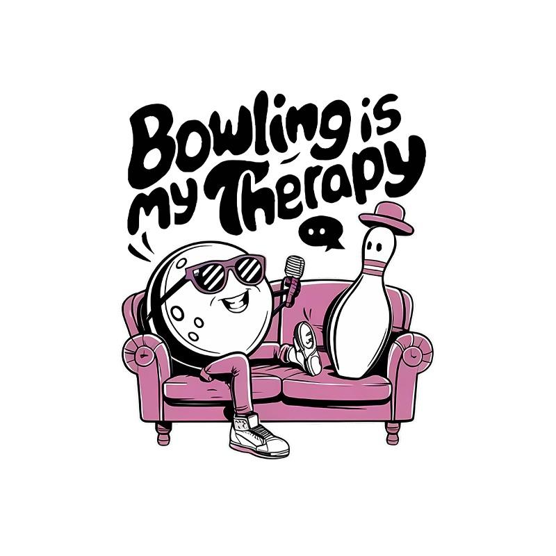 Women'S Casual Sports T-Shirt with a Round Neck, Short Sleeves, Featuring a Bowling-Themed Letter Print, Perfect for a Comfortable Summer Holiday Top