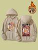2025 Creepin It Hoodie: New Style Long-sleeved, Loose Fit Casual Sweatshirt for Autumn/Winter