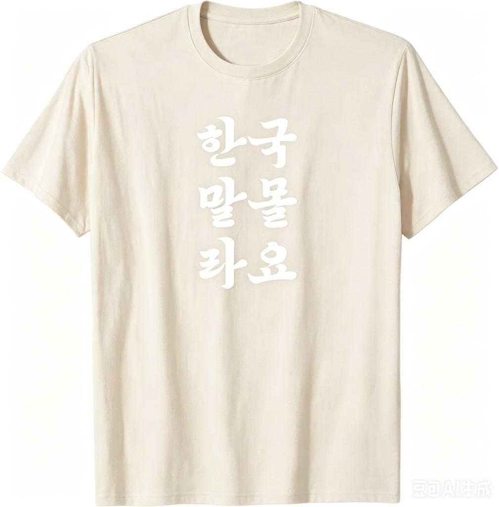 I Dont Understand Korean Interesting Korean Proverbs Tshirt Suitable for Both Unisex and Unisex Streetwear