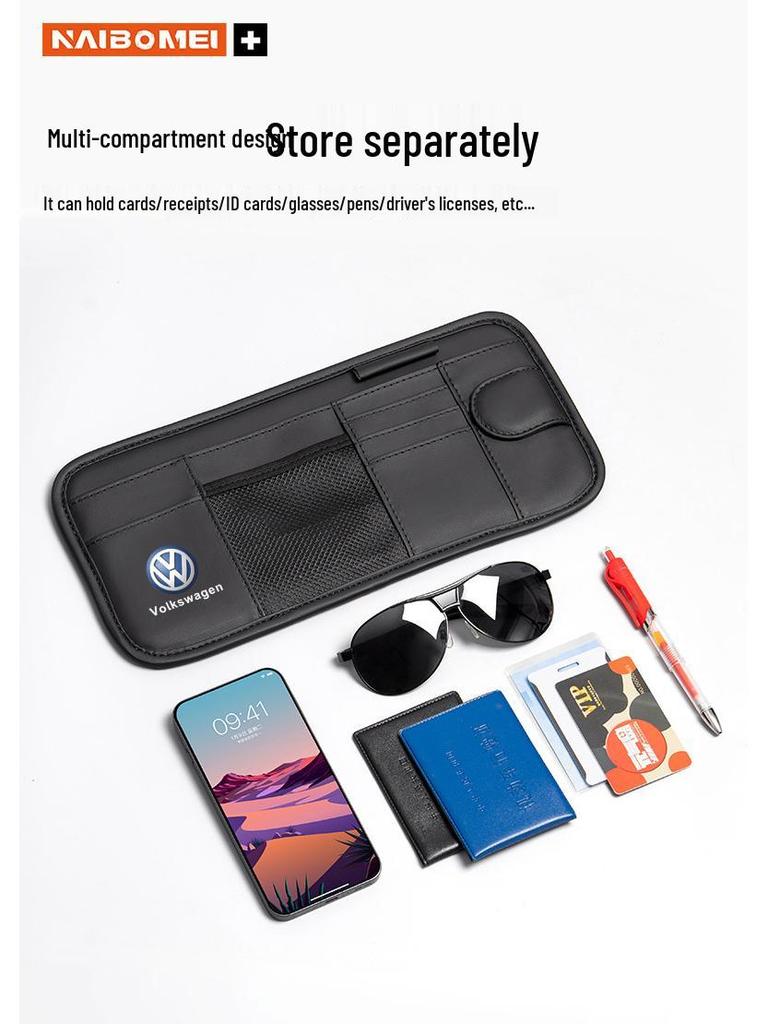 Toyota AQUA Car Sun Visor Multifunctional Storage Clip & Decorative Card Holder