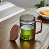 Luchangming Heat-Resistant Glass Tea Cup with Infuser
