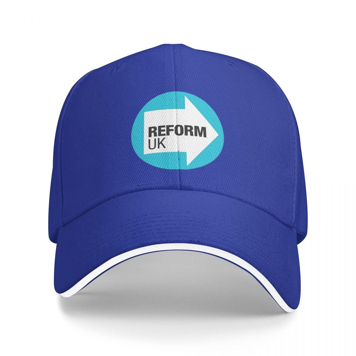 

Reform UK Baseball Cap y2k Cute FeUnisex Unisex Hip Hop Hats Sun-Proof Custom Logo Outdoor Sport Baseball Caps Birthday Present as picture