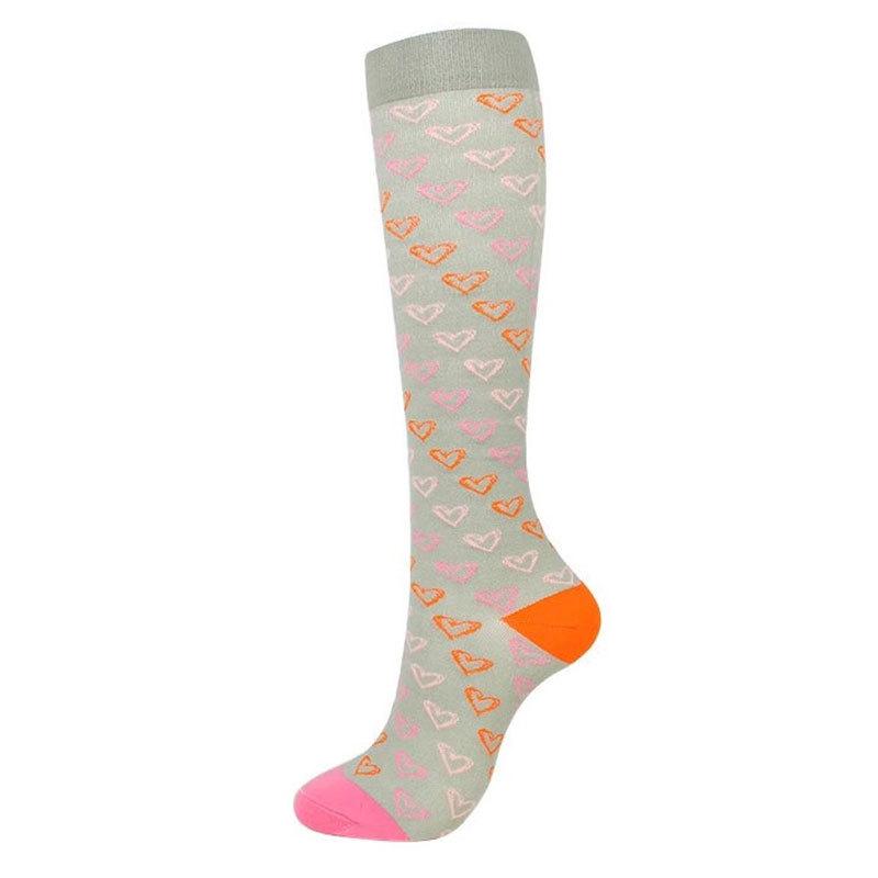 200+ Styles Compression Sports Socks for Men & Women: Breathable, Non-Slip Calf Socks for Fitness & Marathon, Individually Packaged