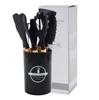 12-Piece Non-Stick Silicone Spatula and Ladle Set - Food-Grade Cookware