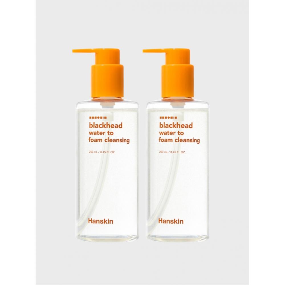Hanskin Blackhead Water To Foam Cleansing 250ml X2 2 [B0011011]