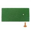 Training Hitting Pad Backyard With Rubber Tee Outdoor Golf Training Aids Indoor Mini Golf Practice Grass Mat