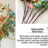 Lebensecht Realistisch Künstlicher Schmetterling Blume Lichtbeständig Florale Kunst Falsche Schaumstoffblume Handgefertigt Falsche Blume Party-Hintergrund