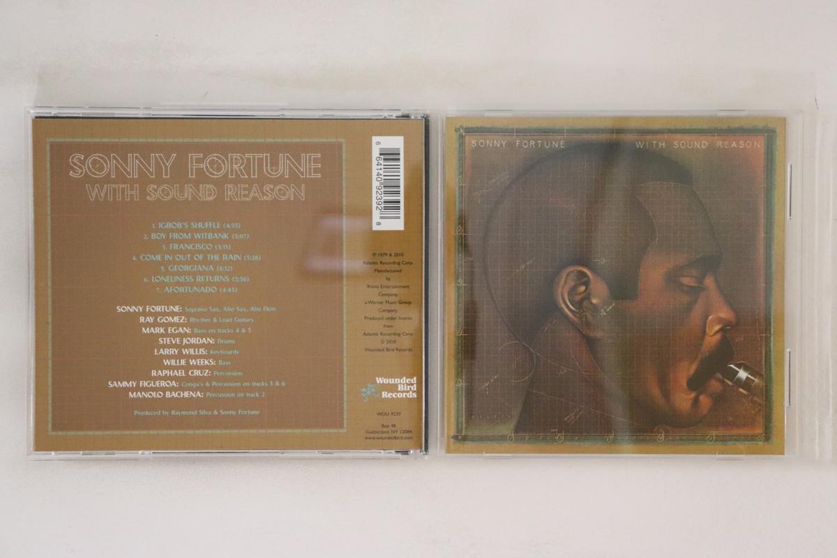 

CD SONNY FORTUNE With Sound Reason WOU9239 WOUNDED BIRD R 2010 US Jazz Used
