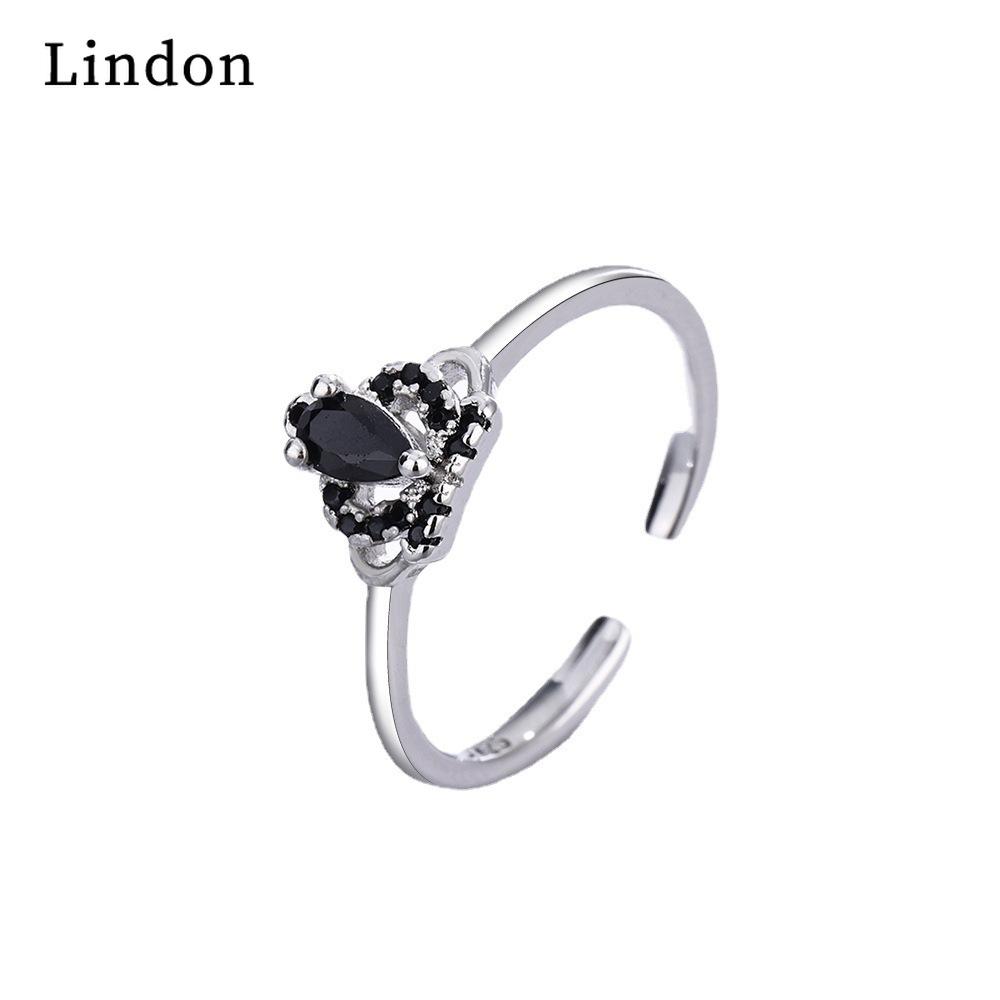 

Классическое кольцо Lindon с медным цирконием, женские ювелирные изделия, свадебный подарок для вечеринки