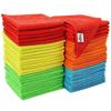 5Pcs 30x30cm Square Water Absorbing Kitchen Dishwashing Towels Household Car Cleaning Cloth Multifunctional Rag