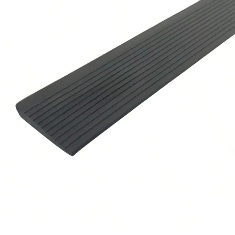 1pc 0.9mx5cm Self-Adhesive Ramp Mat Non-Slip Door Threshold Ramp Easy Install Multi-Purpose Doorway Threshold Ram Home