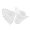 High Fidelity 27dB Anti Noise Earplugs Concert Music Festival Hearing Protection (Clear)