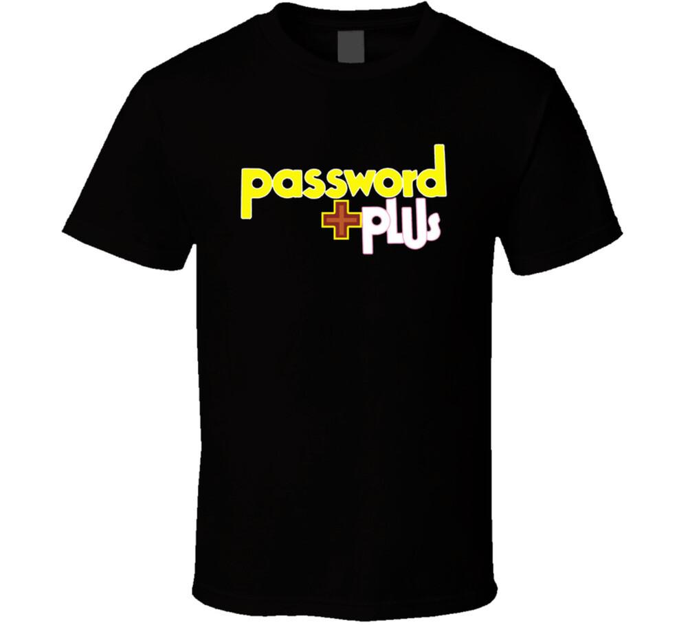 

Password Plus Popular 70s 80s Tv Game Show Fan T Shirt Mens Womens Tees Top 3XL