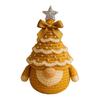 DIY Crochet Christmas Tree Gnome Kit Beginner-Friendly Handmade Xmas Tree Gnome Craft Kit Knitting Holiday Decoration
