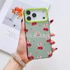 Pink Bow for Apple 15 Colored Silver iPhone14Pro Creative 11promax Matte 16 Protective Cover 17