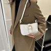 Chic Crocodile Pattern Crossbody Bag For Women With Soft Pu Material And Single Strap